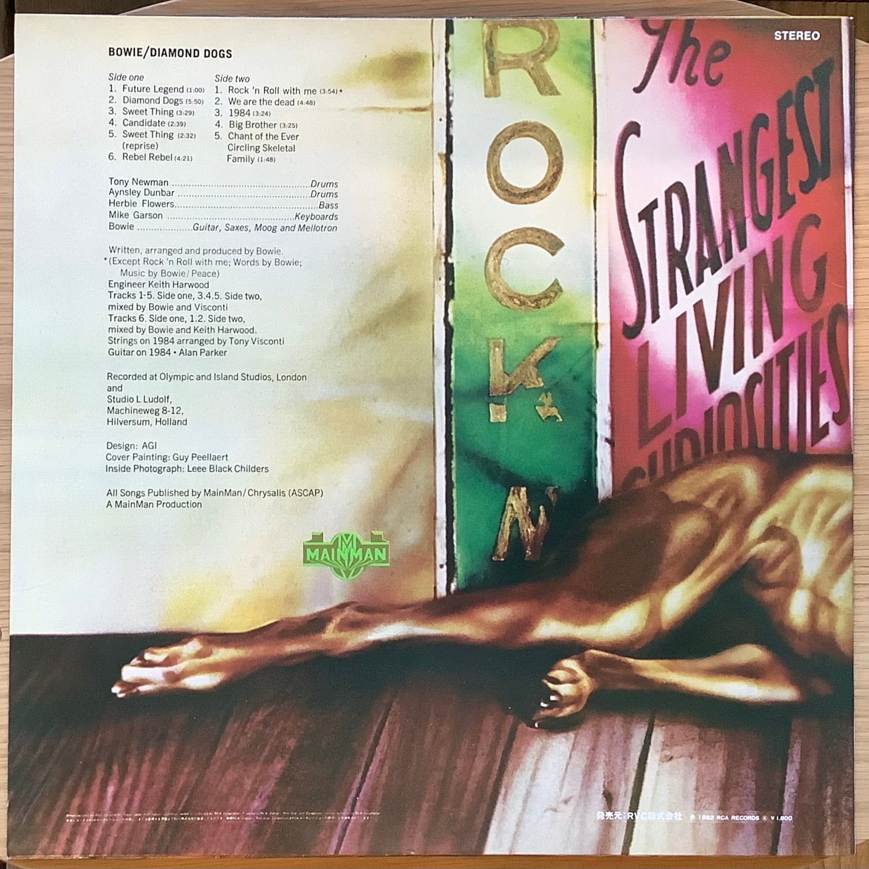 DAVID BOWIE / DIAMOND DOGS | Plastic Soul Records
