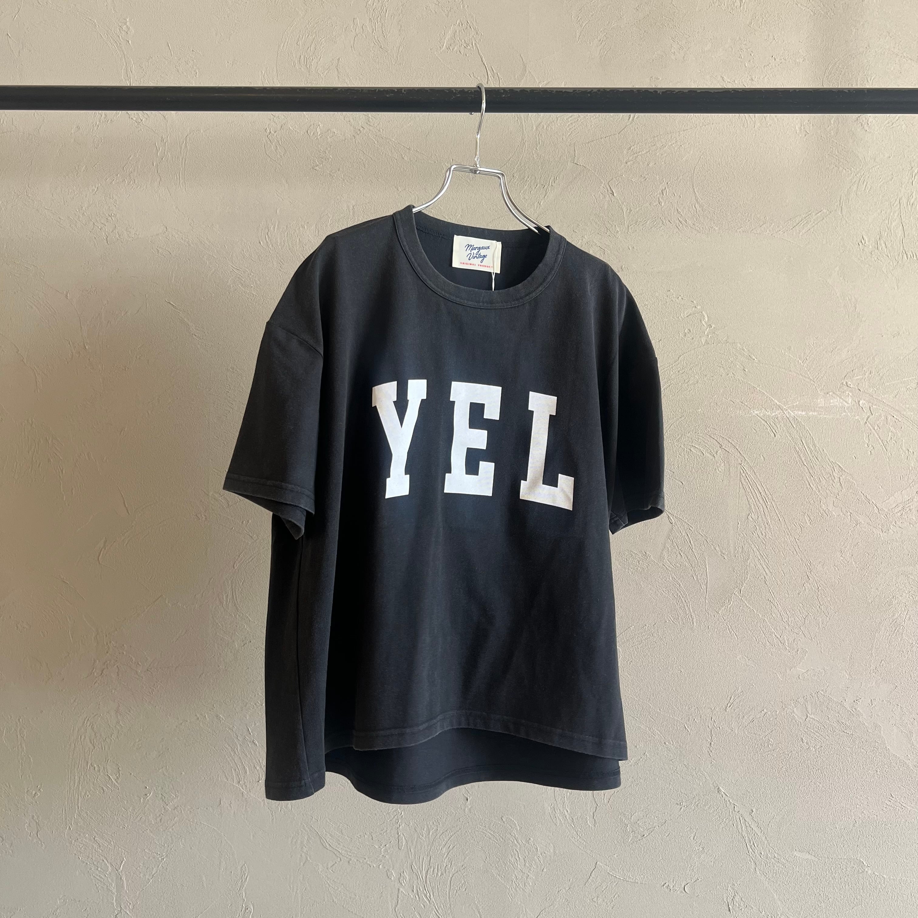 MARGAUX VINTAGE 】YEL Tシャツ（パウダー加工） | valance 福井