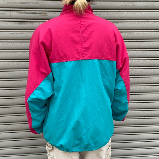 90s NIKEACG ナイキ ナイロンジャケット クレイジーパターン L相当