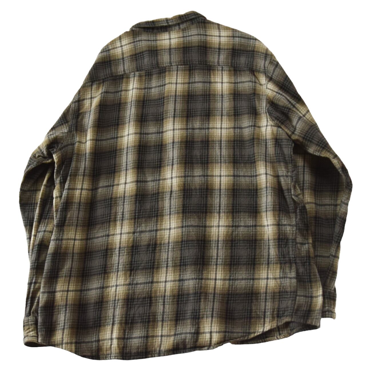 オンブレチェック ネルシャツ Ombre  Checkered Flannel