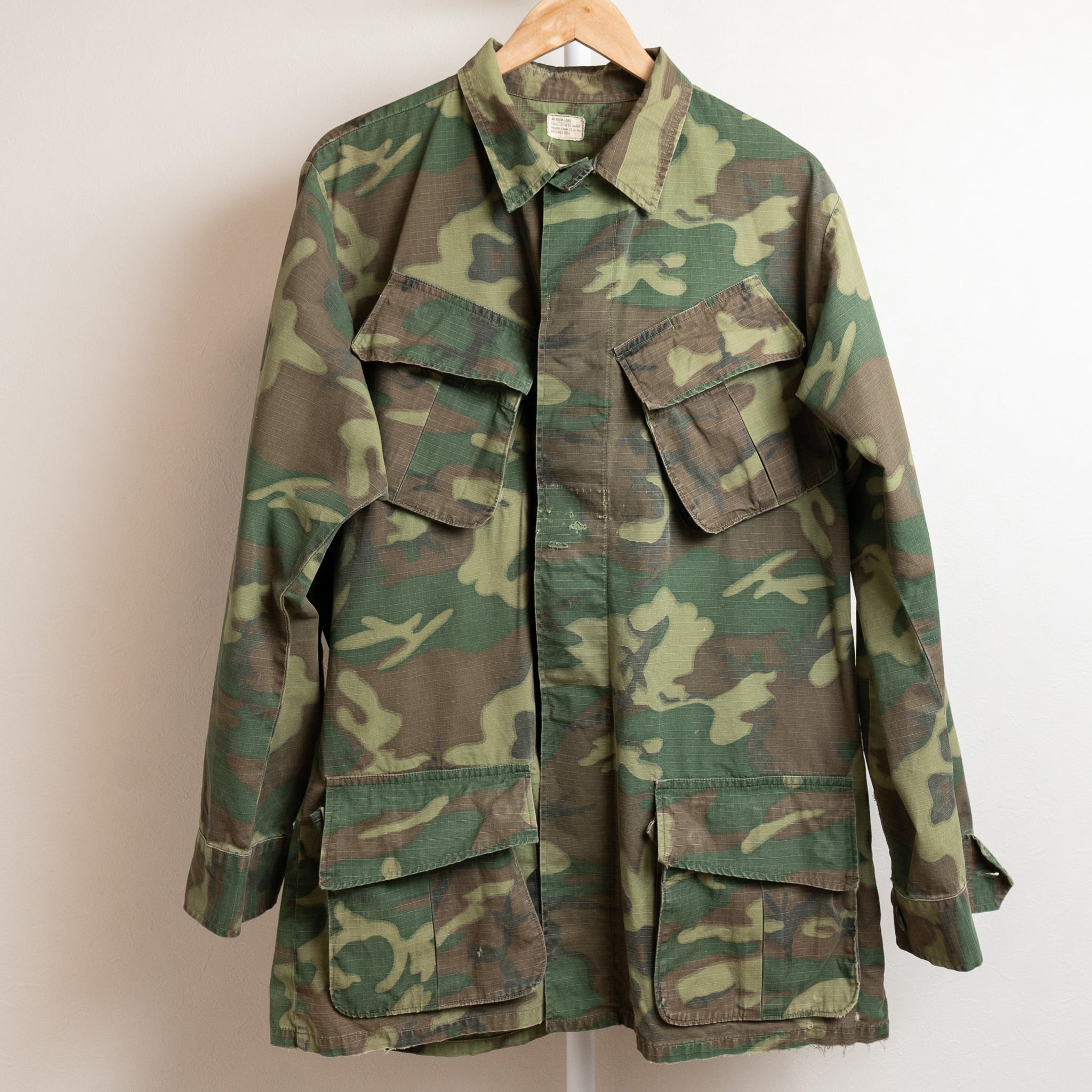 U.S.Army 60's Jungle Fatigue Jacket ERDL 