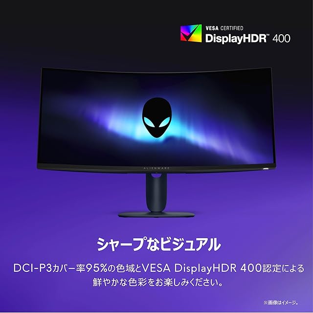 在庫セール』【.co.jp限定】Dell AW3425DWM-A 34インチ 曲面 Alienware
