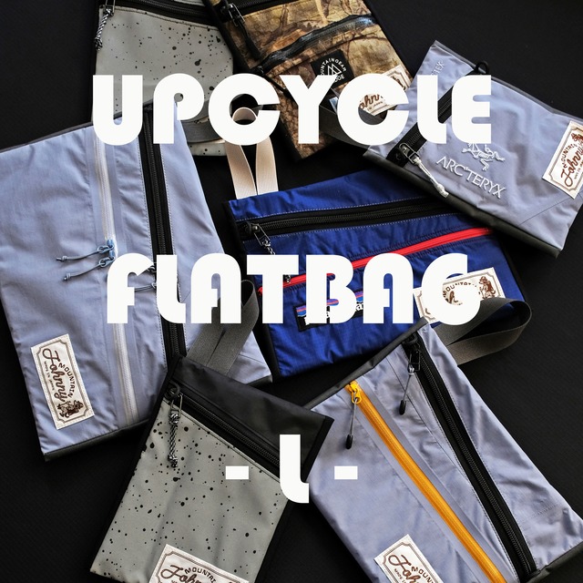 【受注制作】Flat Bag -L-（Upcycle ver.）