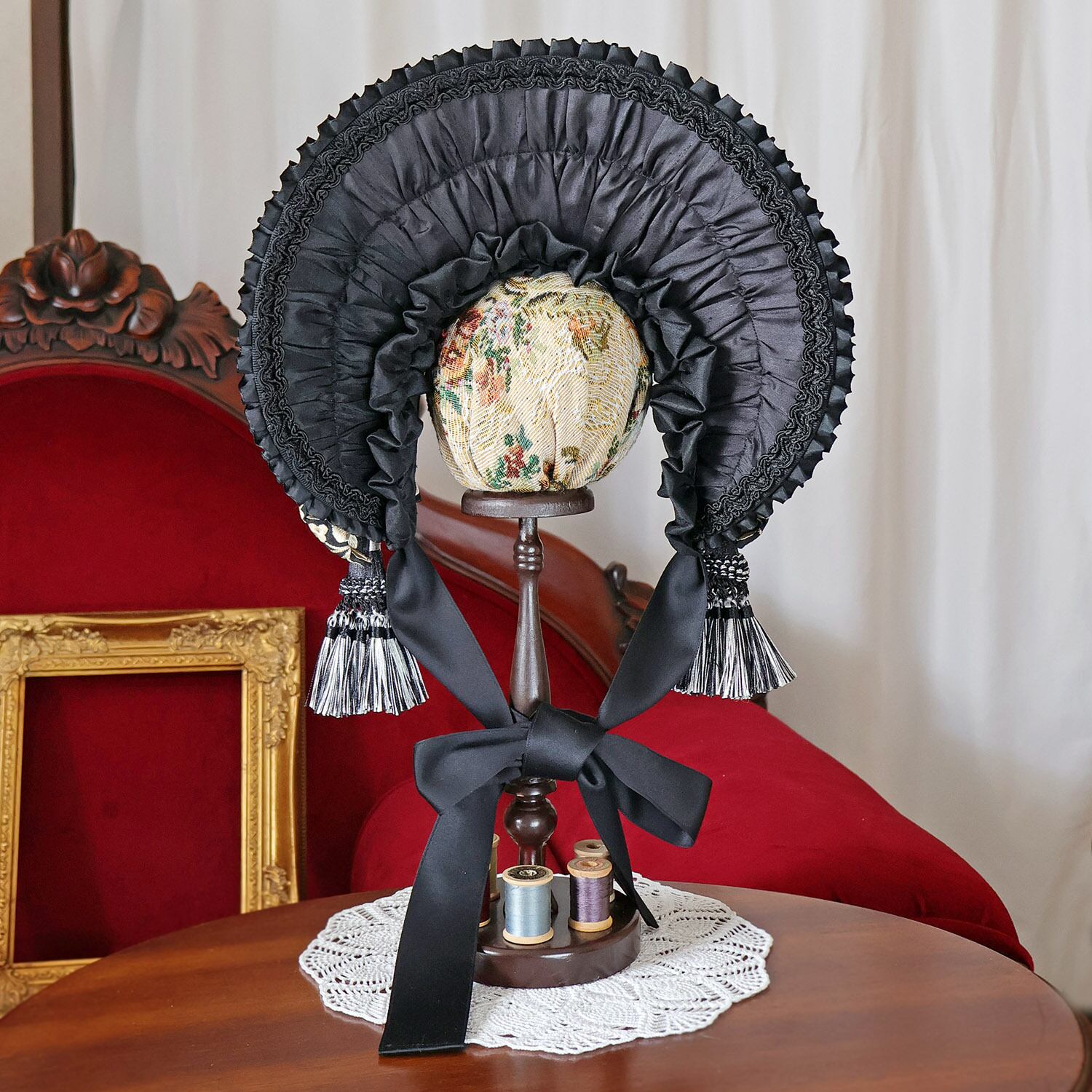 ラリストクラシー　モガウールボンネット モガウールボンネット-エルムグリーン- | L'aristocratie-ラリスト