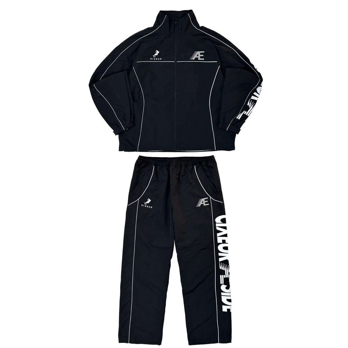 CIXEUR x ASIDE COLLABO NYLON SETUP(Matching cloth) black | Pay ID