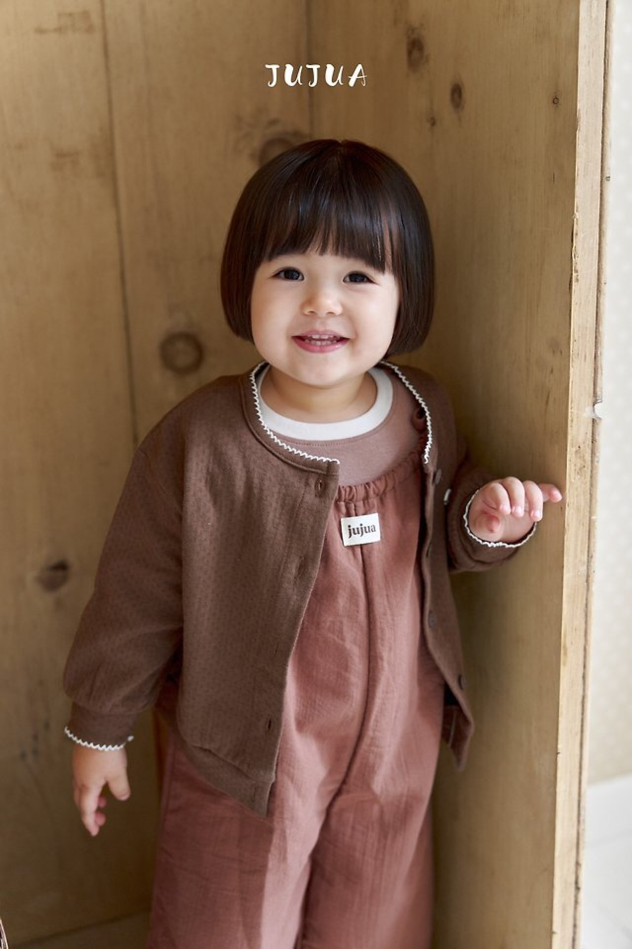 韓国子供服 / JUJUA / 26Autumn / バター カーディガン / 秋服 *XS~XL*