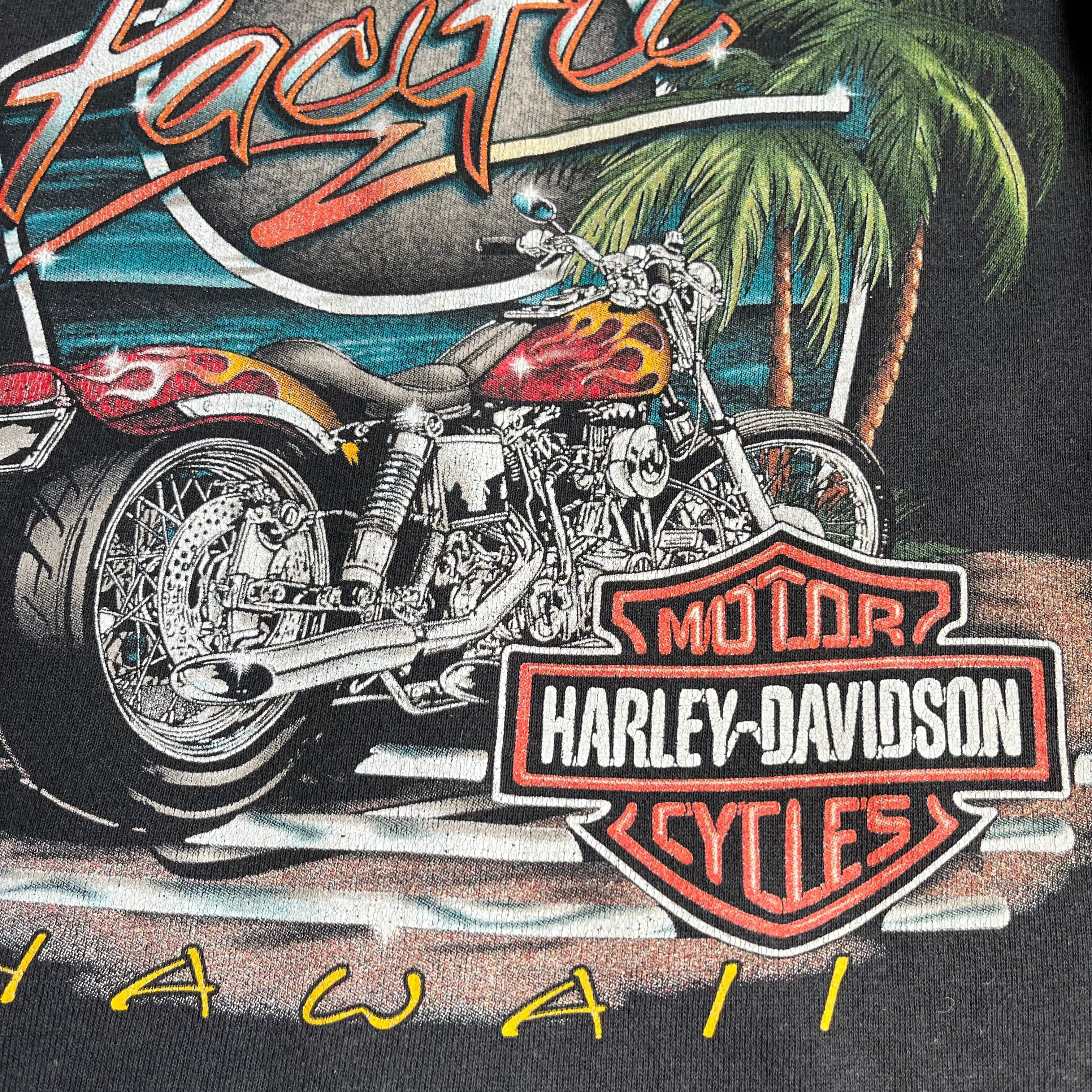 ブラック：00s Harley Davidson ハーレー ダビッドソン ファイヤー