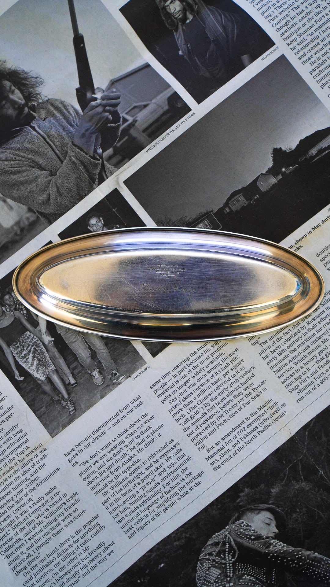 1910s】TIFFANY&Co. ティファニー シルバー オーバル ドレッサー 