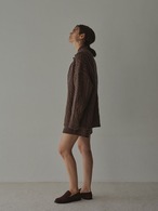 ETRE TOKYO ダブルジップケーブルニットカーディガン 2色展開