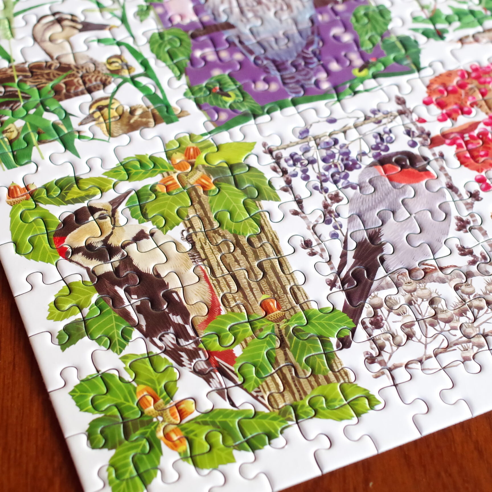 ジグソーパズル 里山の野鳥 300ピース | 木のおもちゃ専門店 おもちゃ