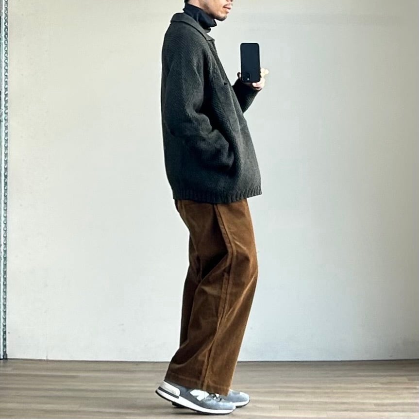 25AW》【STILL BY HAND】5G KNITTED BLOUSON スティルバイハンド