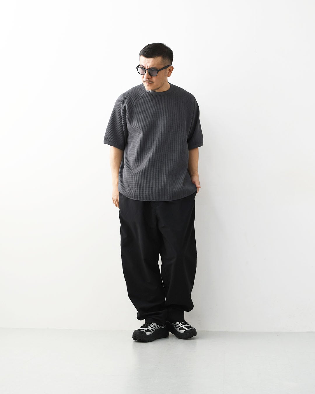 GOLDWIN [ゴールドウィン] WF Light T-shirt [GL65143] ワッフルライト