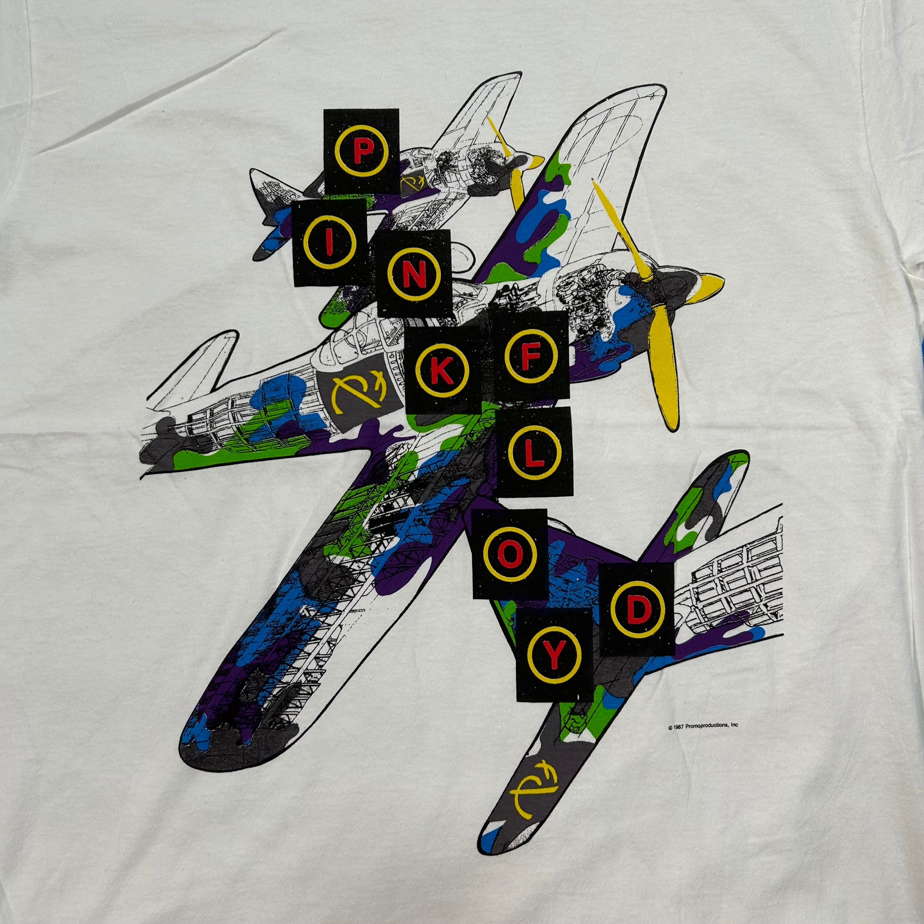 9375 ピンクフロイド ブートTシャツ バンドTシャツ プログレ 両面 XL