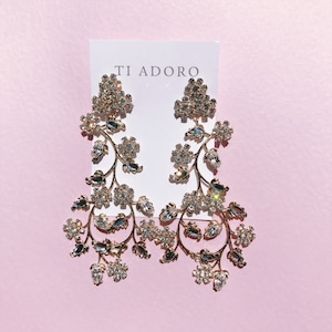 【Ti Adoro Jewelry】Flower Vineイヤリング/ピアス