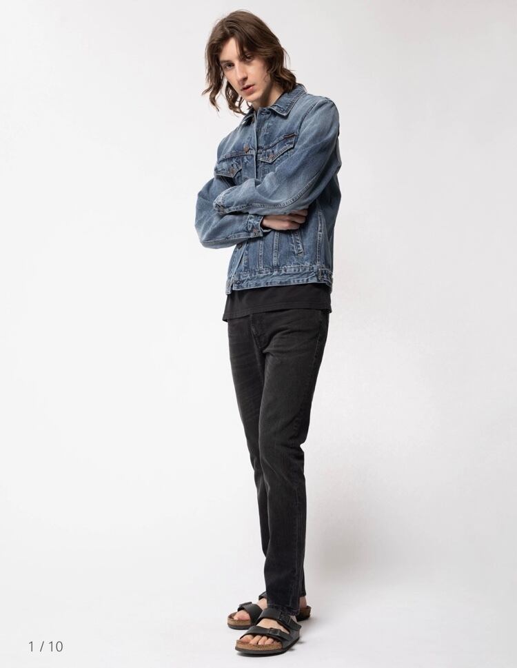 Nudie jeans ヌーディージーンズ Bobby Blue Tribe Denim G-jkt | An