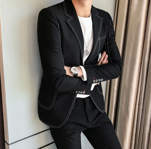 メンズカジュアルスーツセットアップ ポケットがおしゃれ二つボタンタイプブラック グレー メンズスーツセレクト メンズカジュアルスーツセットアップ ポケットがおしゃれ二つボタンタイプブラック グレー メンズスーツセレクト