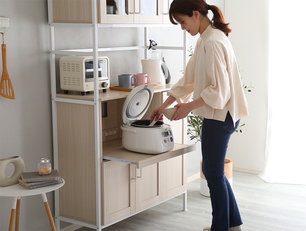 【再掲】シンプル可愛い♡⃛食器棚 再掲】シンプル可愛い♡⃛食器棚 再掲】シンプル可愛い♡⃛食器棚