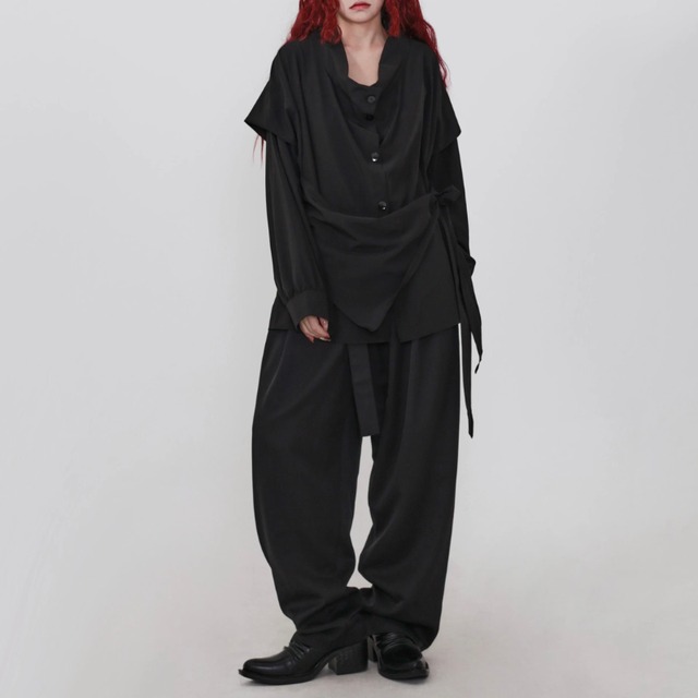 Drape wrap design top C1444