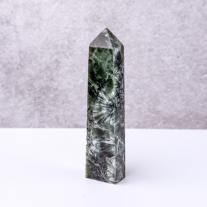 セラフィナイト タワー * Seraphinite * 天然石