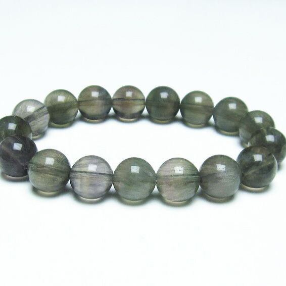 ラビットヘアー フローライト ブレスレット 11mm [M便 1/10] 111-24929