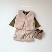 ミミマーケット / mimimarket / プードルベスト / 韓国子供服 / キッズ / 26winter〖取寄〗*S~L*