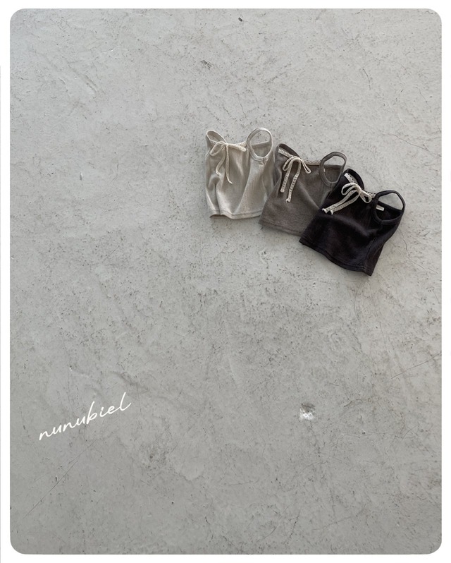 残り1点 即納⌇90cm リボン キャミ