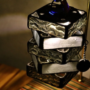 "CUBICLE"【CLEAR BLACK×GREIGE】