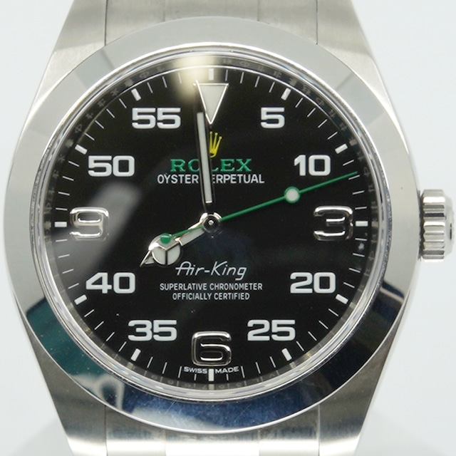 ROLEX ロレックス 腕時計 エア キング SS AT黒文字盤 116900 ROLEX ロレックス 腕時計 エア キング SS AT黒文字盤 116900