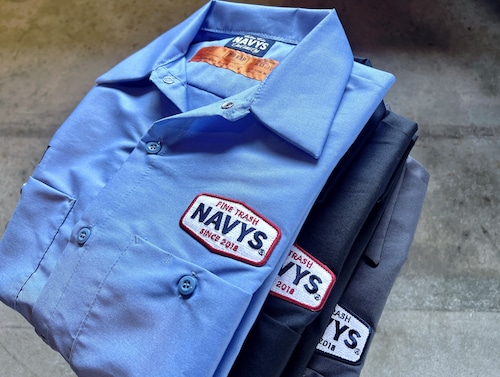 REDKAP × NAVY collaboration work shirt