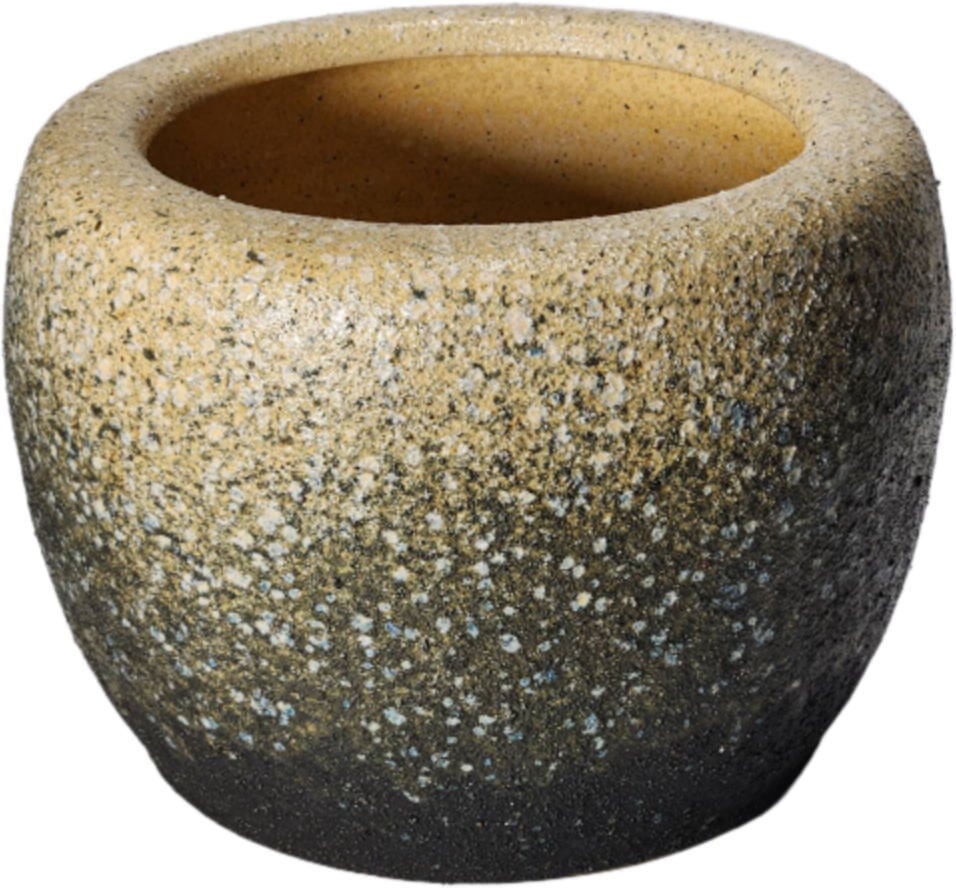 白砂火鉢 10号 高級本わら灰付 （信楽焼き・陶器・火鉢・暖房・わら灰