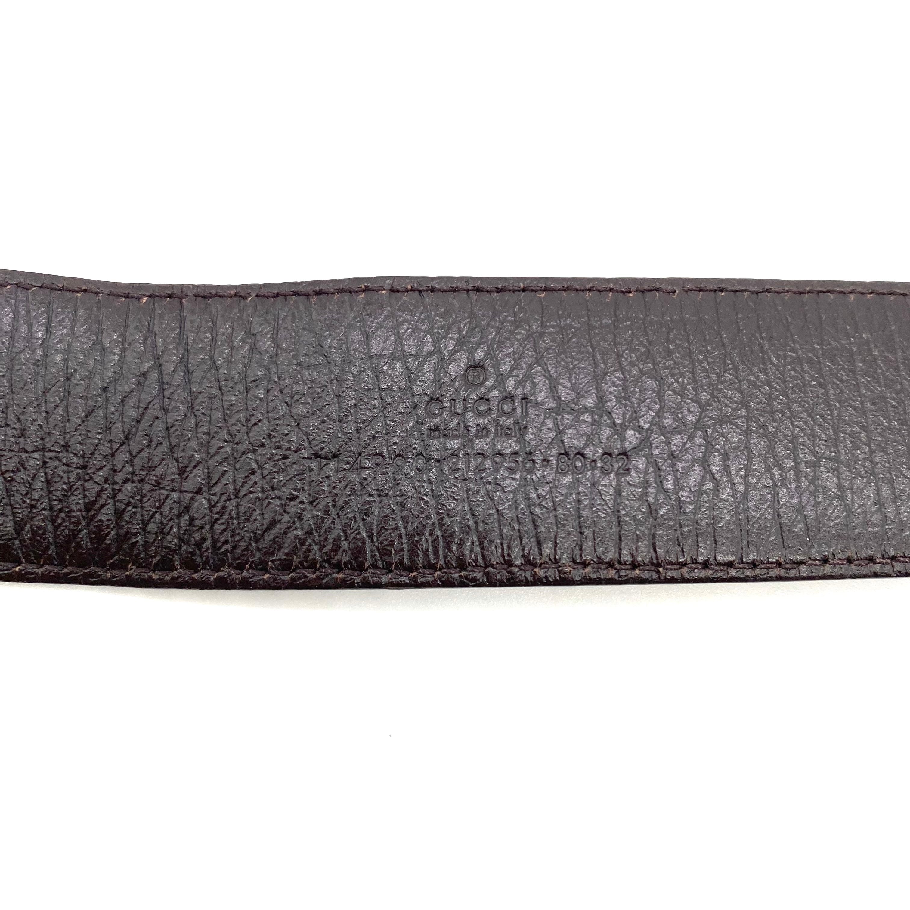 Vintage Gucci GG Supreme Belt 114990 80/32 / ヴィンテージ グッチ