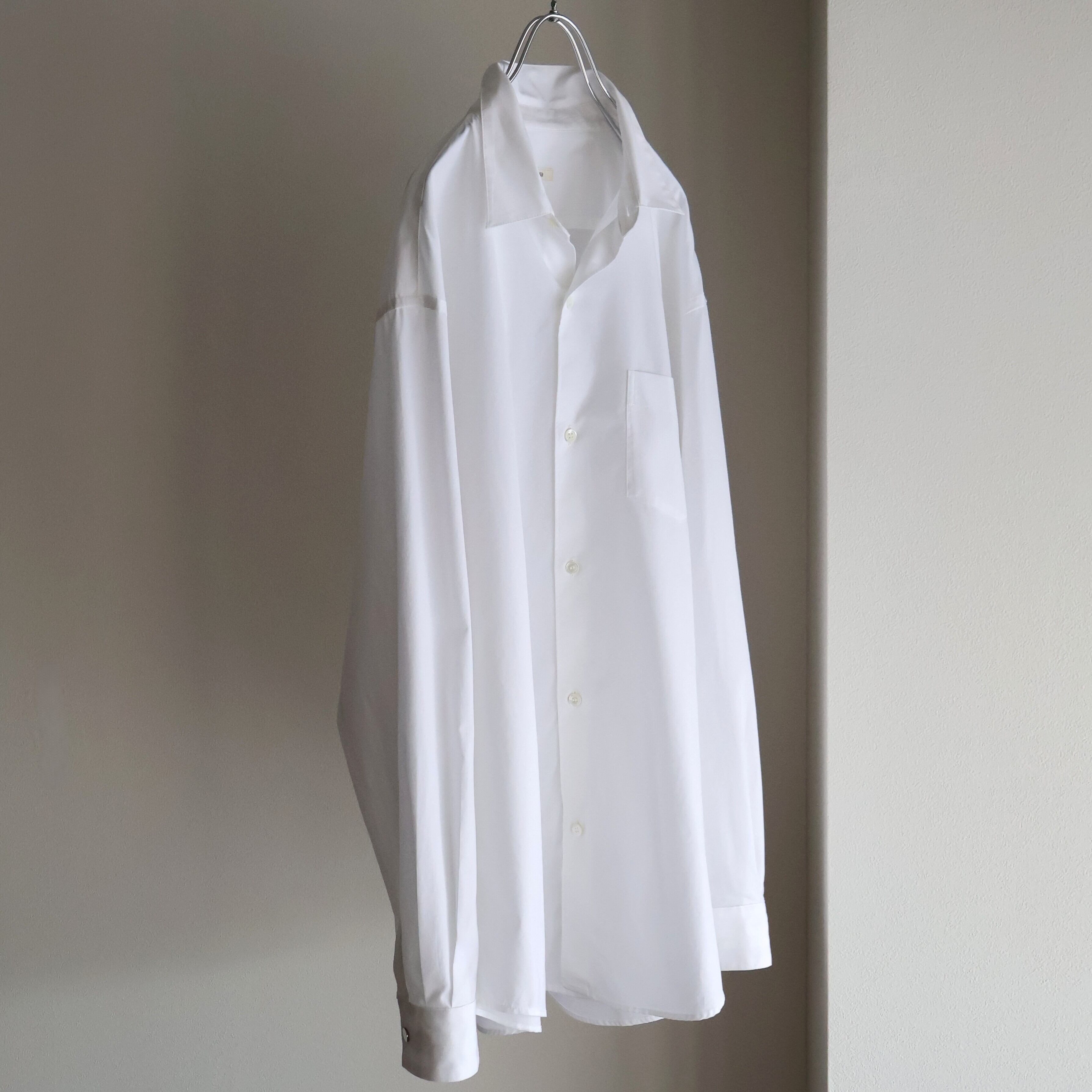 awasa “ regular collar shirt ( White )” | H.inch