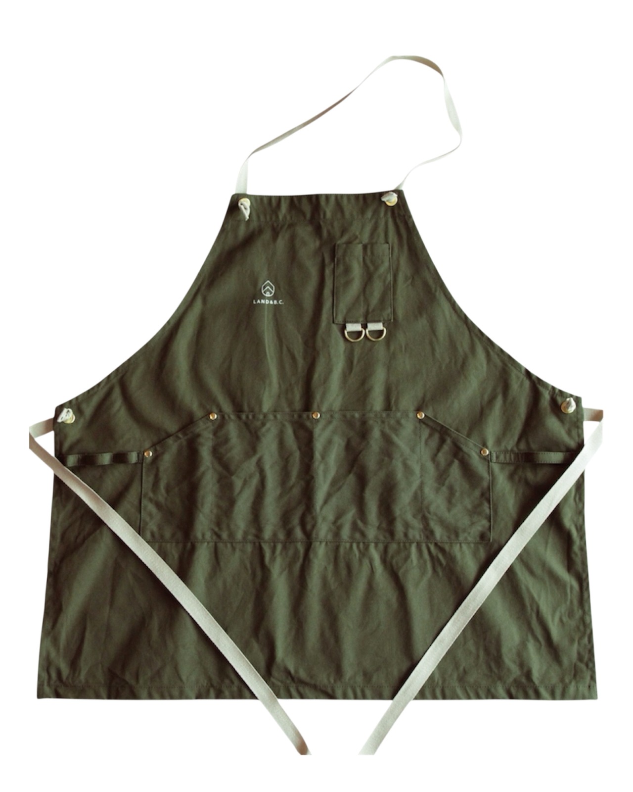 Work apron OL / ワークエプロン（オリーブ）