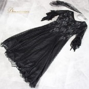 社交ダンス 衣装 ドレス ワンピース スタンダード ブラック系 ホワイト系 黒 白 チョーカー prima boutique プリマブティック クラシック 気品 エレガント フレア スカート 伸縮性 大きいサイズ おしゃれ 女性用 ダンス用