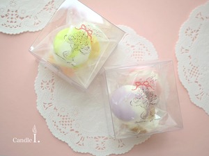 【Macaron d'ol × Candle I】Macaron Candle（3個入り）