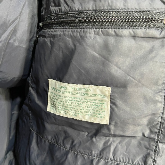 90s REI アールイーアイ レイ ダウンジャケット 黒タグ ブラック XL