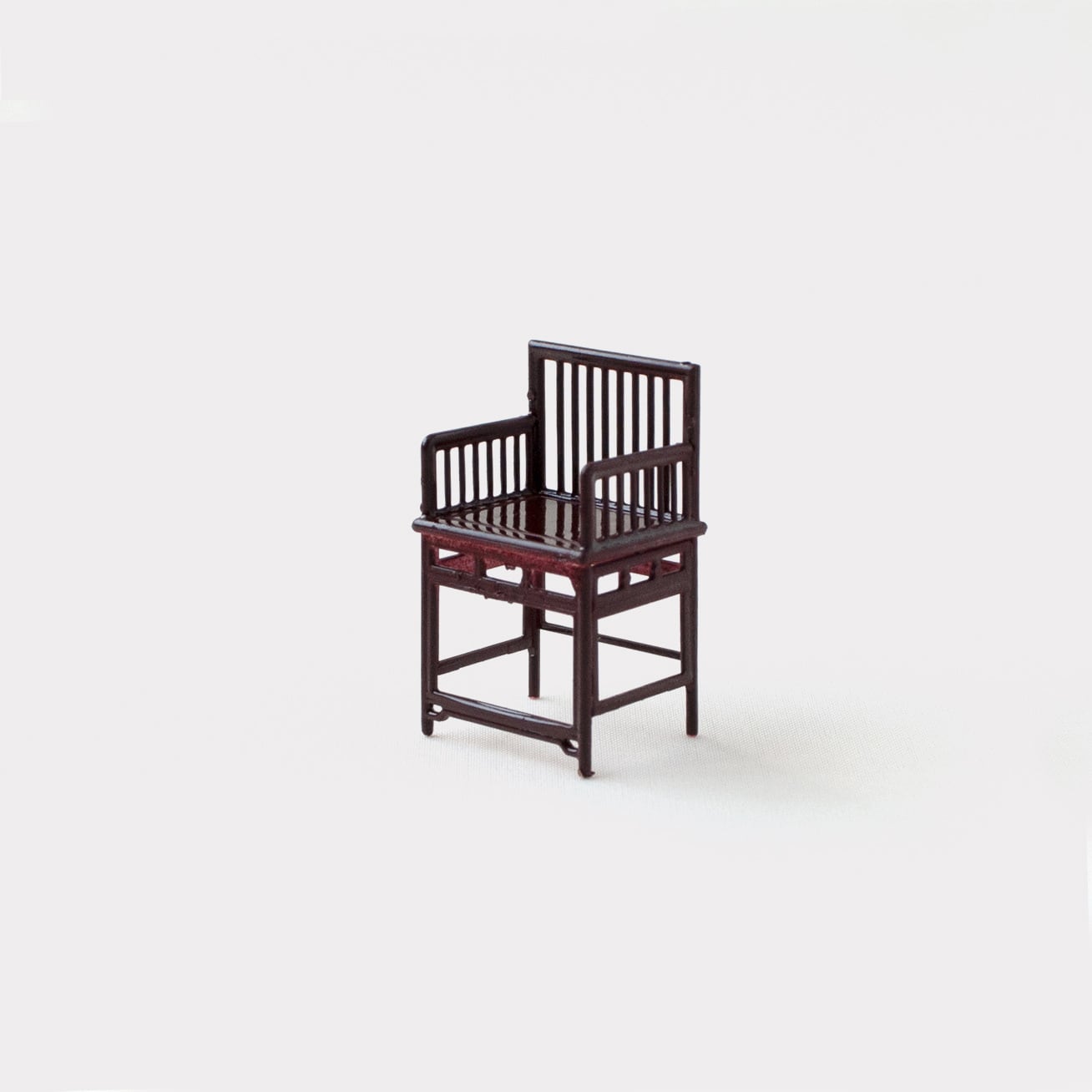 中国風ミニチュア家具／梳背椅・チェア（樹脂製） | ASIAMOKU