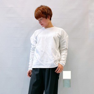 [SALE]RIM.ARK リムアーク  Power shoulder L/S tee