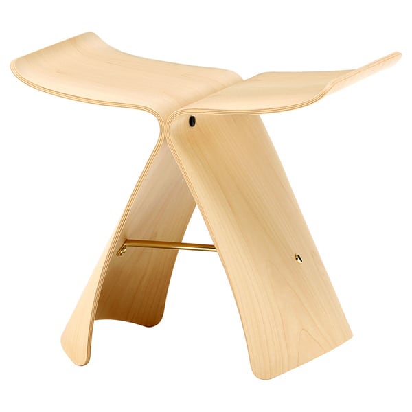 バタフライスツール (柳宗理)天童木工 メープル 美品 バタフライスツール / 天童木工（てんどうもっこう） / 柳宗理（やなぎ