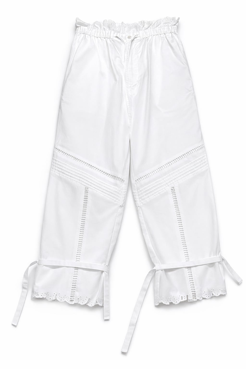 JUN MIKAMI  [CUT RUFFLE PANTS]