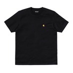 Carhartt (カーハート) S/S CHASE T-SHIRT - Black / Gold