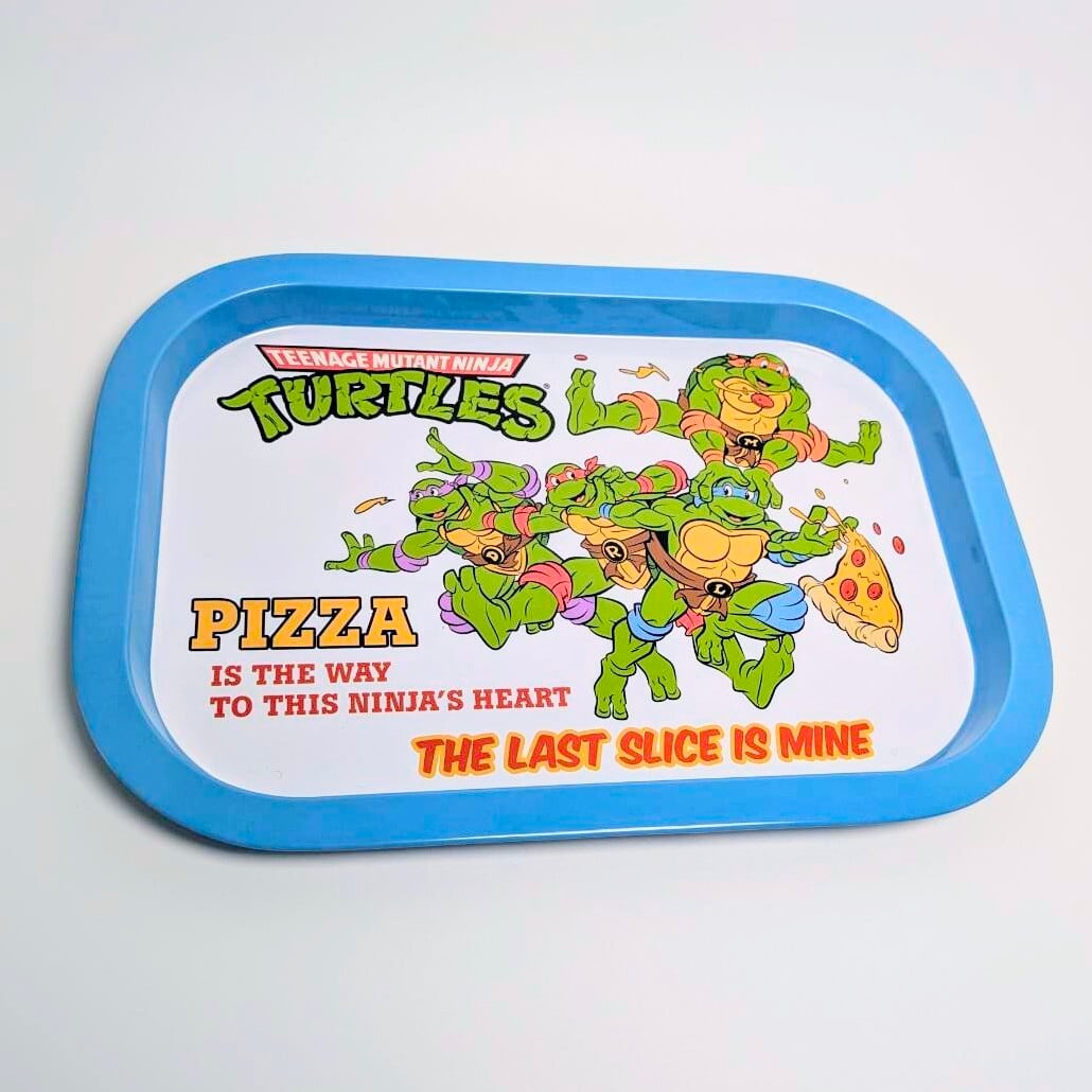 【 Teenage Mutant Ninja Turtles ( ティーンエイジ ミュータント ニンジャ タートルズ ) 】 TIN TRAY / ティントレイ 〚アメリカン雑貨 アメトイ〛