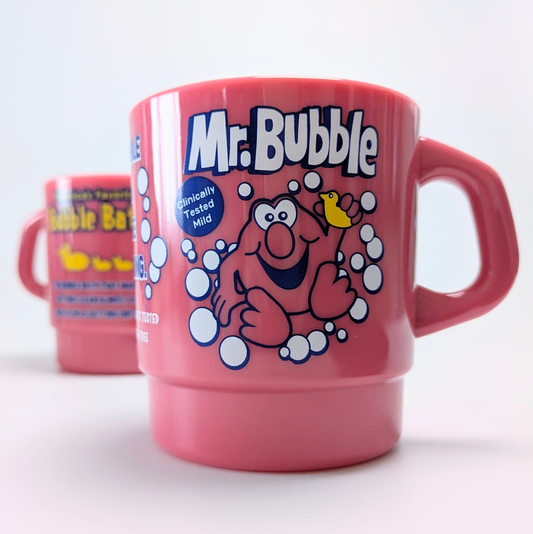 【 STACKING MUG ( スタッキングマグ ) 】 Mr.Bubble(ミスターバブル) / プラカップ / MUG / ミルキーマグ / 積み重ねられるマグ〚アメリカン雑貨 アメトイ〛
