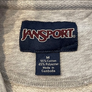 【JANSPORT】カレッジ フィラデルフィア大学 アーチロゴ スウェット トレーナー Mサイズ 古着 アメリカ古着