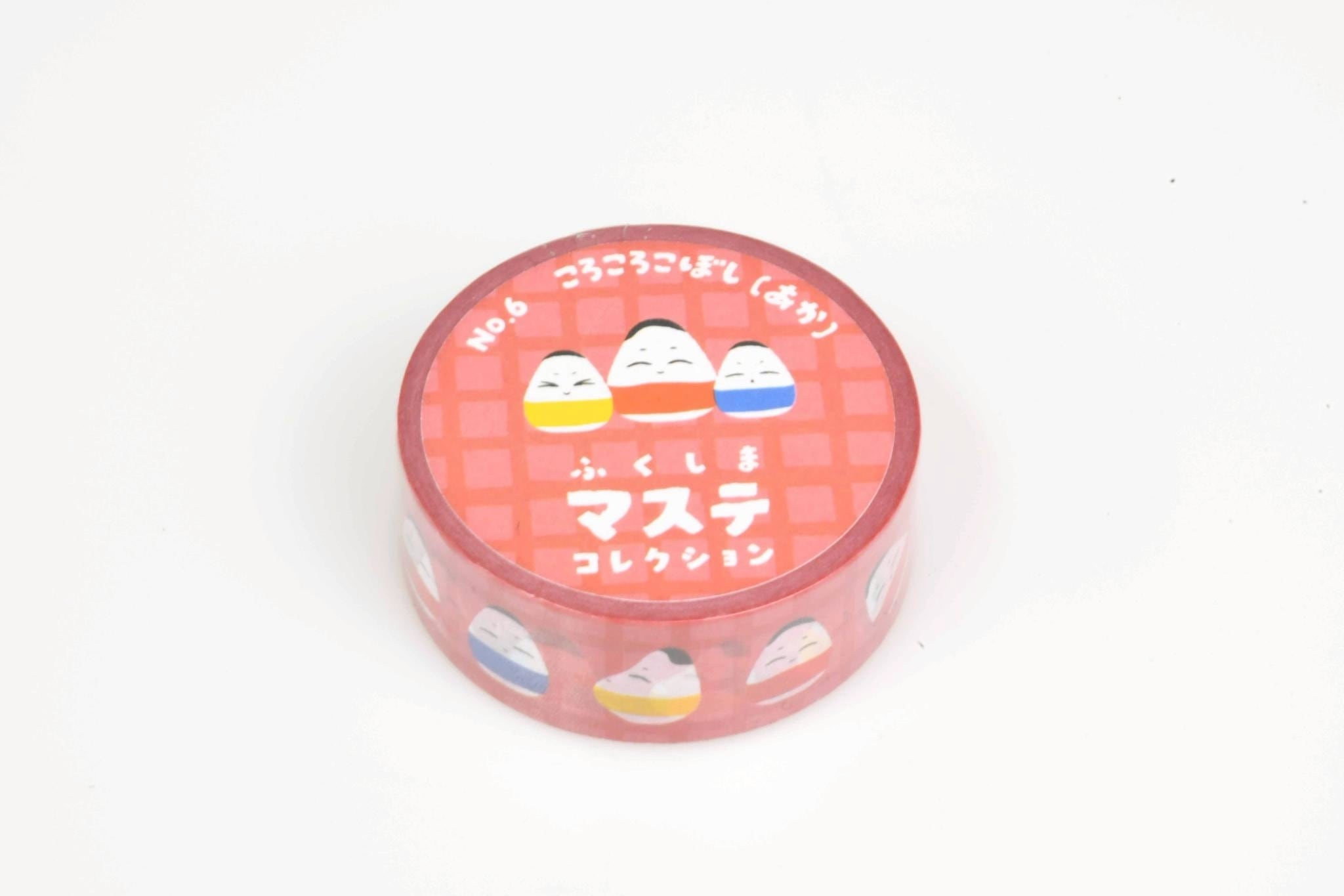 ふくしまマステコレクション No.6 ころころこぼし(あか) | akabekoland