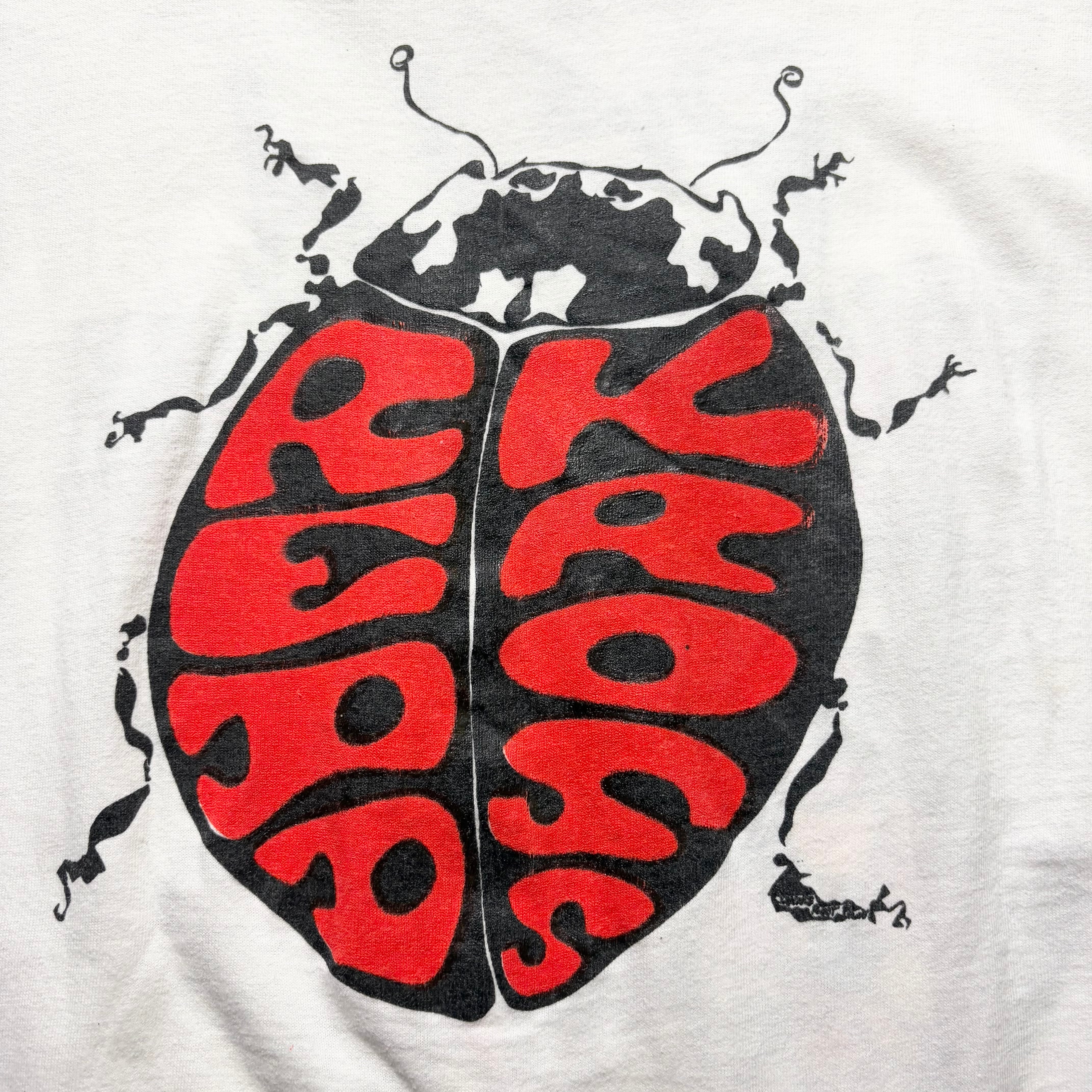 vintage 1990's REDD KROSS music tee printed by tannis root | NOIR