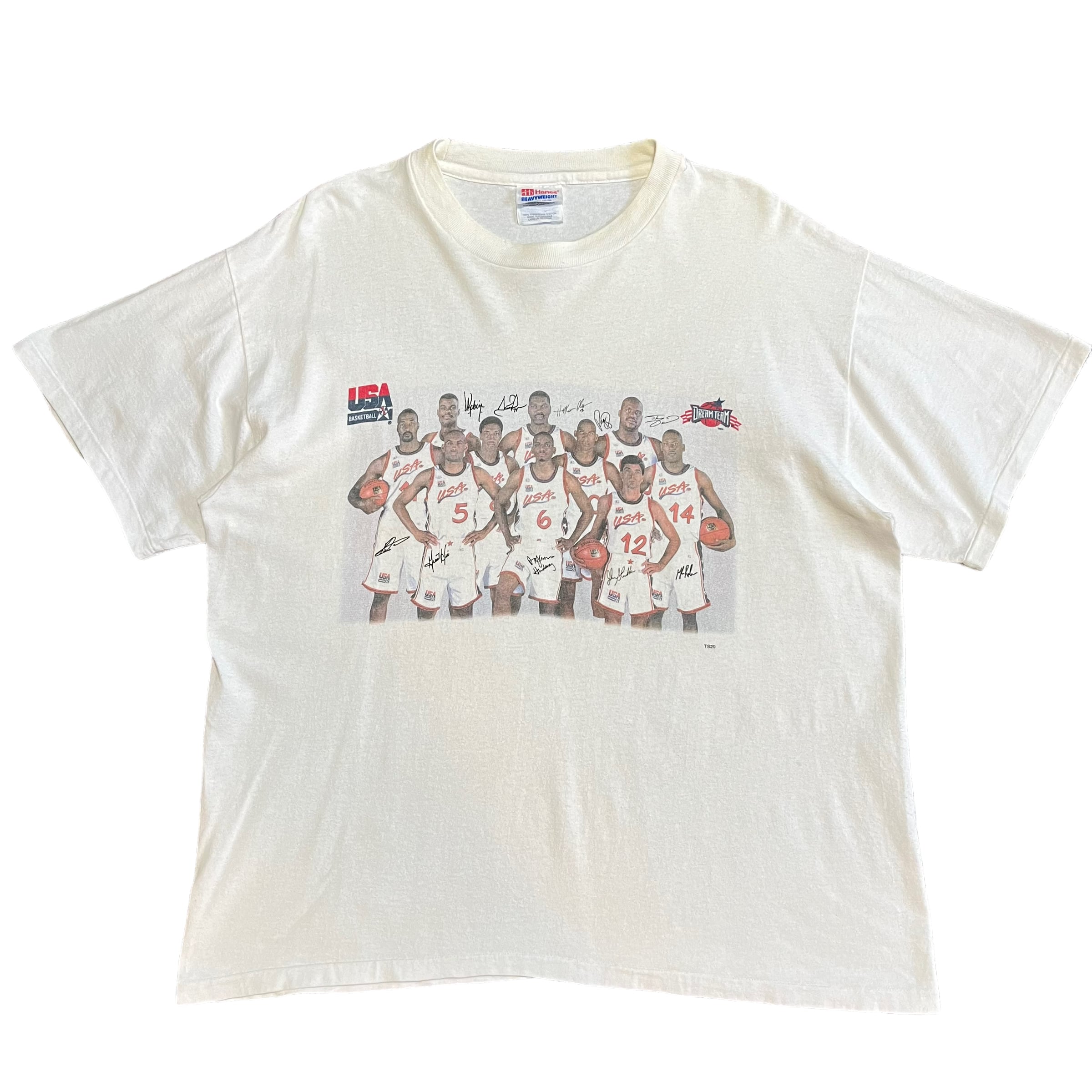 90s USA Dream team T-shirt バスケ アメリカ代表 | Rico clothing powered by BASE