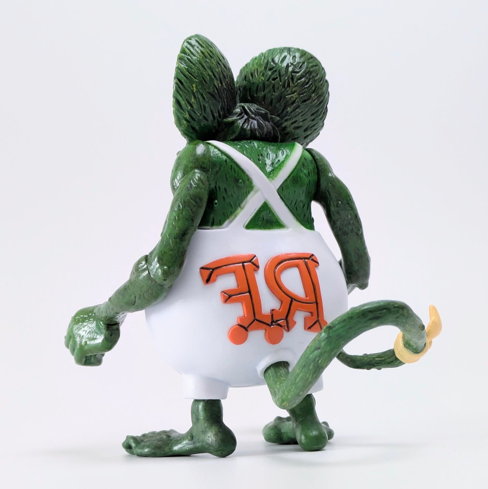♧ ⚡️SPECIAL LIMITED⚡️【 Rat Fink ラットフィンク 】 PVCアクションフィギュア / 可動フィギュア / WHITE 〚アメリカン雑貨 アメトイ〛