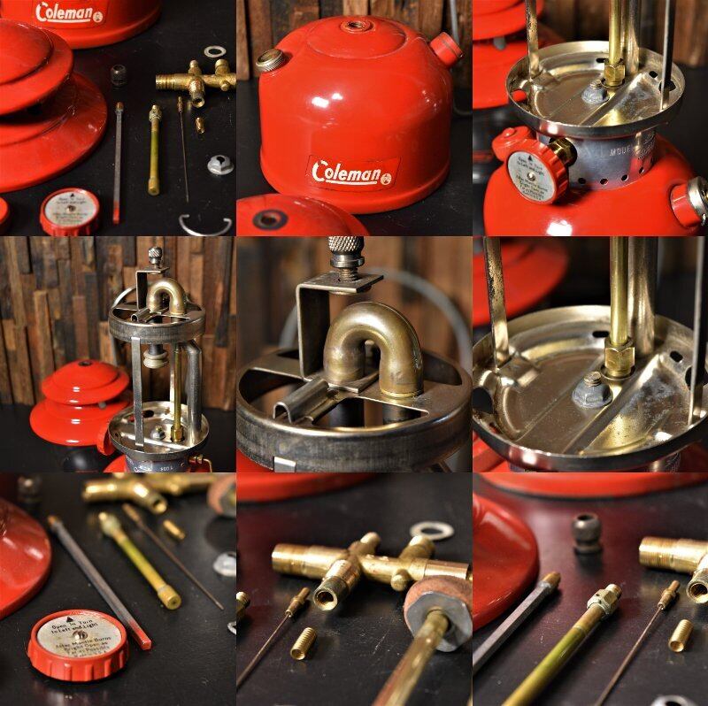 コールマン 200A 1964年1月製造 後期 レッドボーダー ランタン COLEMAN