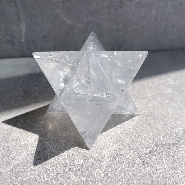 ミナスジェライス産クリアクォーツ マカバ12◇Clear Quartz Merkaba◇天然石・鉱物・パワーストーン